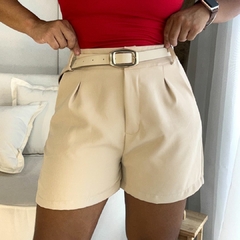 Shorts Alfaiataria Romênia Areia