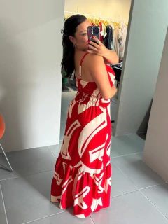 Vestido Midi Estampado - comprar online