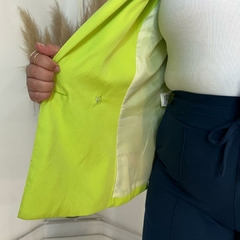 Blazer Plus Size Verde Lima - loja online