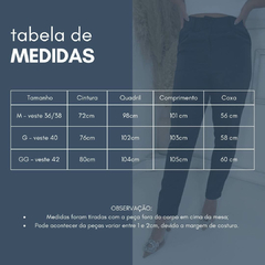 Calça Reta Alfaiataria Preto - loja online
