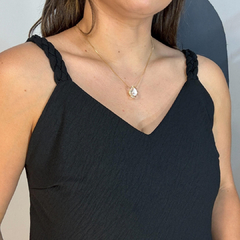 Blusa Regata Alça Trançada - comprar online
