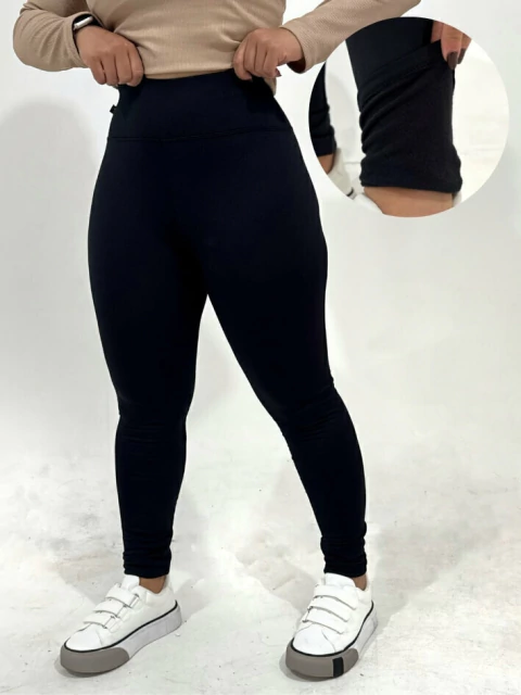 Calça Legging Básica Flanelada