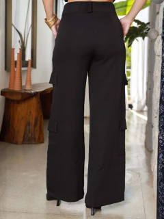 Calça Pantalona Alfaiataria Cargo Vinho na internet
