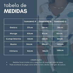 Camisa Bolinhas Coloridas Azul