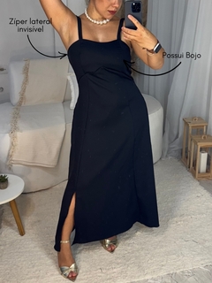 Vestido Alfaiataria Alça Lara na internet