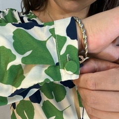 Camisa Estampada Folhas - loja online