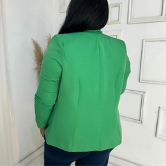 Blazer Plus Size Verde - comprar online