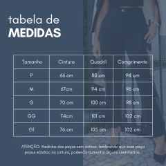 Imagem do Calça Reta Cintura Alta Preta Olga