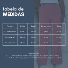 Calça Pantalona Alfaiataria Romana Rosa - loja online