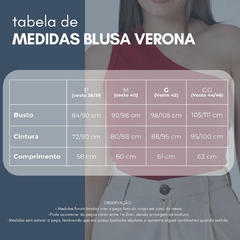 Blusa Ribana Ombro Só Verona - Mala e Cuia
