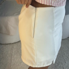 Shorts Saia Alfaiataria Marine Branco na internet