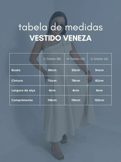 Vestido Ombro Único Linho Veneza - comprar online