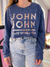 Camiseta John John P - Brechó Brechik