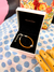 Bracelete Pandora em couro e prata
