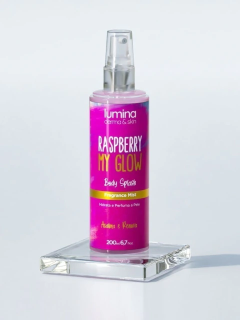 Body Splash Raspberry My Glow Lumina - 200ml
