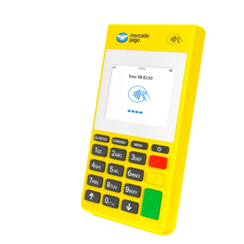 Maquininha Cartão Mercado pago com Wifi, Chip não precisa Celular, Plano De Dados Grátis