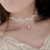 Colar gótico chocker gargantilha renda artesanal na internet