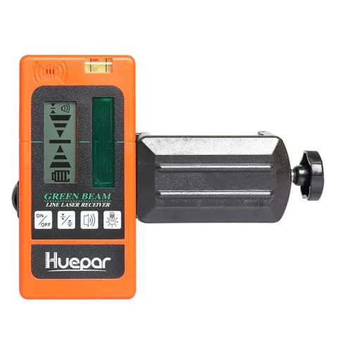 Dectector de Laser Verde vermelho Huepar Alcance 50 Metros com linha de pulsação na internet