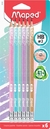 LAPIZ GRAFITO HB C/ GOMA DECO GLITTER X6 - comprar online