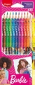 LÁPICES DE COLORES BARBIE - EST X12