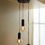 Colgante de Filamento de 3 Luces con base redonda - comprar online