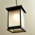 Farol Recto Colgante Satinado - comprar online