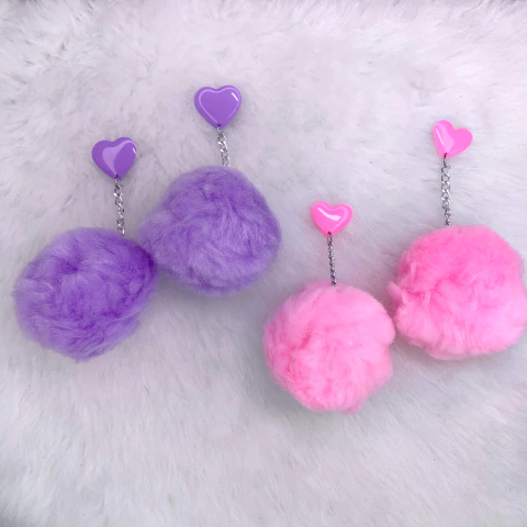 Brinco Pom Pom | Coleção Why Not Pink