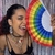 Leque Arco Íris | Coleção Carnaval na internet