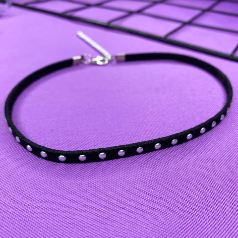 gargantilha bolinhas