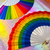Leque Arco Íris | Coleção Carnaval - comprar online