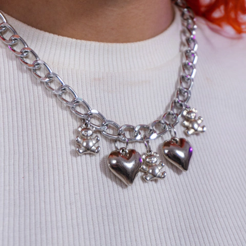 Colar Heart n' Bears