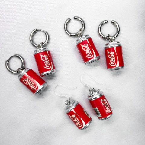 Brinco Lata Coca Cola