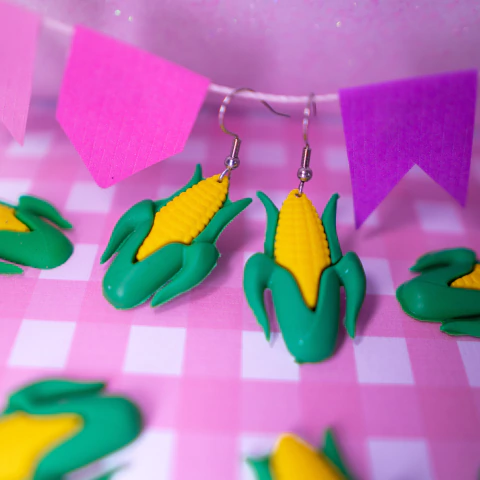 Brinco espiga de milho | Coleção Junina - comprar online