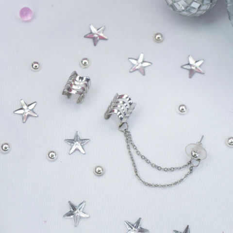 Ear cuff Wave - comprar online