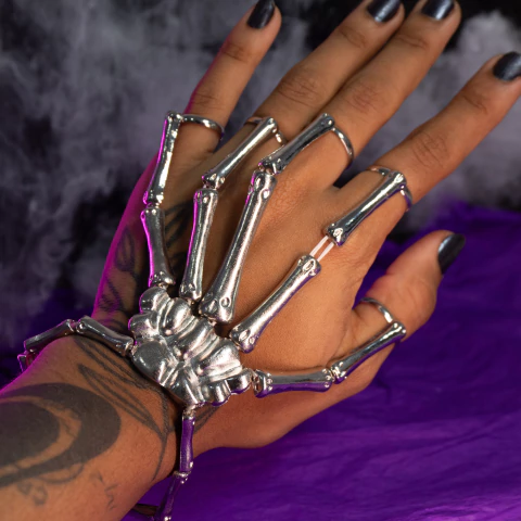 Pulseira esqueleto | Coleção Halloween