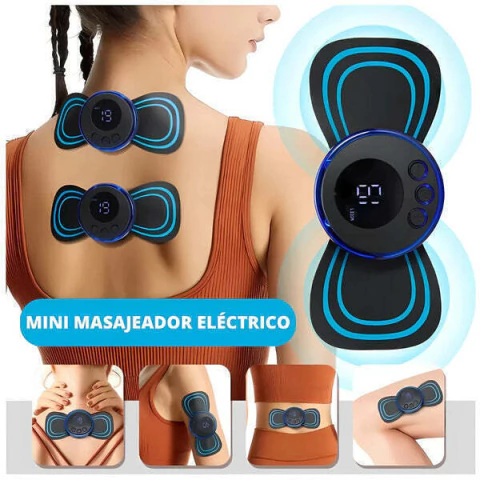 ✨MINI MASAJEADOR PARCHE BATERIA RECARGABLE - comprar online