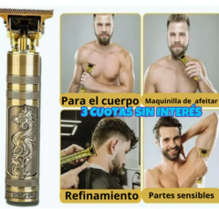 ✨CORTA PELO / BARBA METAL RECARGABLE-LLEVALA A TODOS LADOS! - Santafe Store