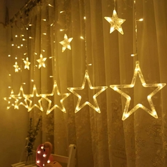 ⭐Cortina Led Punta De Estrellas en internet