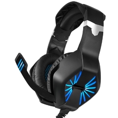 AURICULAR GAMER YS-A1 CON ADAPTADOR Y LUZ – PARA PC Y PS4 – CALIDAD