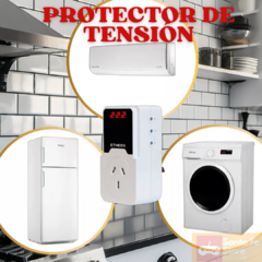 PROTECTOR DE TENSION 10A ETHEOS CON PANTALLA – IDEAL HELADERAS, AIRE ACONDICIONADOS, LAVARROPAS, ELECTRODOMESTICOS, ETC - comprar online