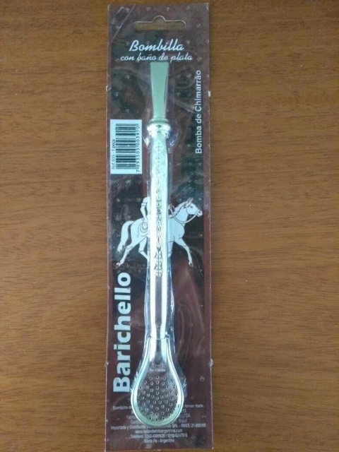 BOMBILLA ALPACA – BAÑADAS EN PLATA-BARICHELLO