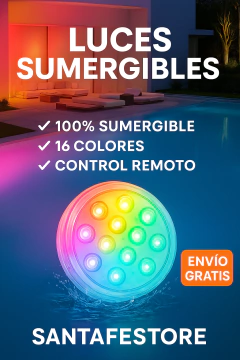 ✨Luz Led Rgb Para Piscina, Pecera y Eventos-Ilumina tus espacios! en internet