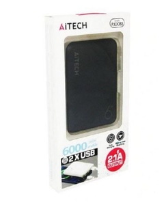 POWER BANK 6000MAH 2 USB – 2.1A