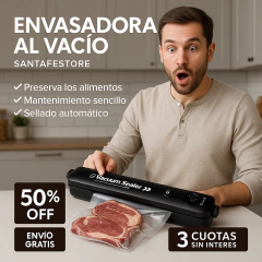 Imagen de ✨Envasadora Al Vacio Automatica Maquina Selladora + Bolsas