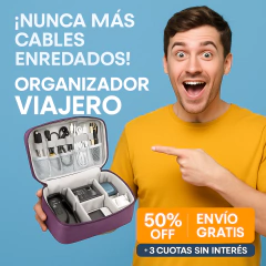 ✨Estuche Organizador De Viaje Para Cables Usb Cargador Electrónica en internet