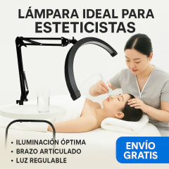 ✨LAMPARA MEDIA LUNA – 3 TONALIDADES DE LUZ – ARTICULADA - comprar online