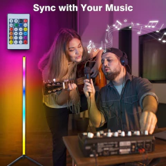 ✨COLUMNA ESQUINERO LED CON CONTROL REMOTO Y APP PARA MENAJARLA DEL CELU –80cm – MULTICOLOR en internet