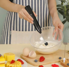 Batidor Eléctrico Usb Espumadora Café Leche Inalámbrico - Santafe Store