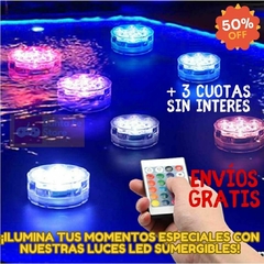 ✨Luz Led Rgb Para Piscina, Pecera y Eventos-Ilumina tus espacios!