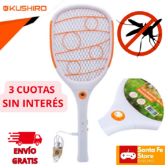 ✨RAQUETA MATA MOSQUITOS KUSHIRO RECARGABLE CON LINTERNA en internet